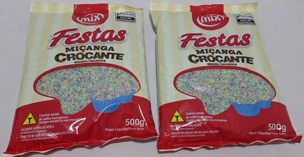 CONFEITO MI�ANGA CANDY COLORS 500GR